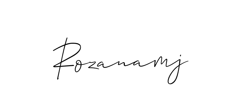 See photos of Rozanamj official signature by Spectra . Check more albums & portfolios. Read reviews & check more about Allison_Script font. Rozanamj signature style 2 images and pictures png