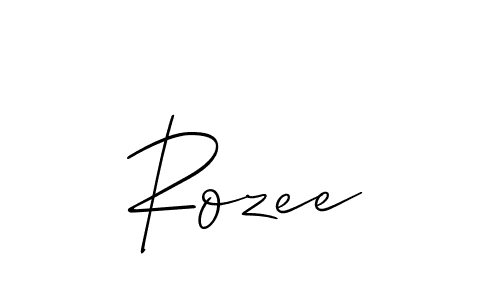 See photos of Rozee official signature by Spectra . Check more albums & portfolios. Read reviews & check more about Allison_Script font. Rozee signature style 2 images and pictures png