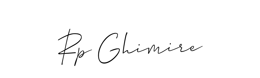 Make a beautiful signature design for name Rp Ghimire. Use this online signature maker to create a handwritten signature for free. Rp Ghimire signature style 2 images and pictures png