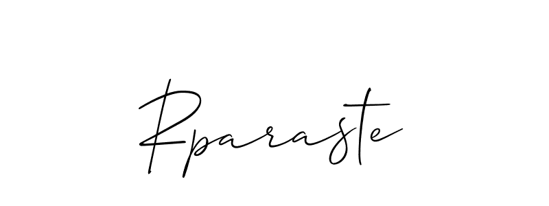 Best and Professional Signature Style for Rparaste. Allison_Script Best Signature Style Collection. Rparaste signature style 2 images and pictures png