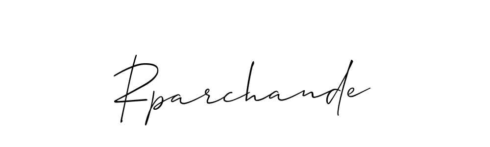 You should practise on your own different ways (Allison_Script) to write your name (Rparchande) in signature. don't let someone else do it for you. Rparchande signature style 2 images and pictures png