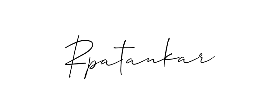 You can use this online signature creator to create a handwritten signature for the name Rpatankar. This is the best online autograph maker. Rpatankar signature style 2 images and pictures png