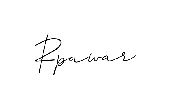 Allison_Script is a professional signature style that is perfect for those who want to add a touch of class to their signature. It is also a great choice for those who want to make their signature more unique. Get Rpawar name to fancy signature for free. Rpawar signature style 2 images and pictures png