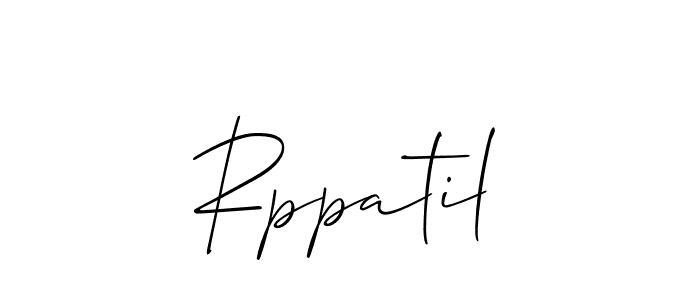 How to Draw Rppatil signature style? Allison_Script is a latest design signature styles for name Rppatil. Rppatil signature style 2 images and pictures png