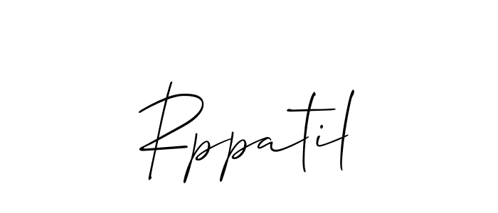 Best and Professional Signature Style for Rppatil. Allison_Script Best Signature Style Collection. Rppatil signature style 2 images and pictures png