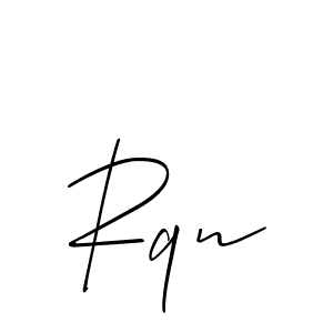 This is the best signature style for the Rqn name. Also you like these signature font (Allison_Script). Mix name signature. Rqn signature style 2 images and pictures png