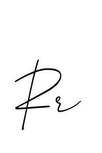 Make a beautiful signature design for name Rr. Use this online signature maker to create a handwritten signature for free. Rr signature style 2 images and pictures png