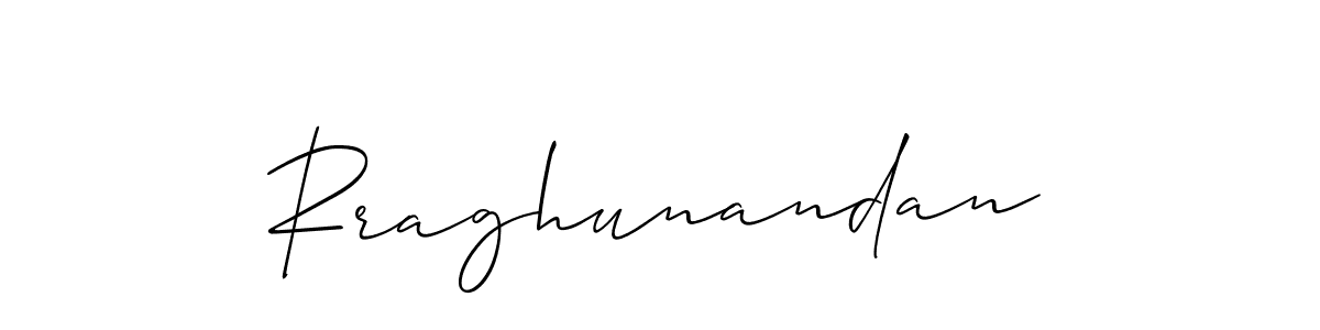 if you are searching for the best signature style for your name Rraghunandan. so please give up your signature search. here we have designed multiple signature styles  using Allison_Script. Rraghunandan signature style 2 images and pictures png