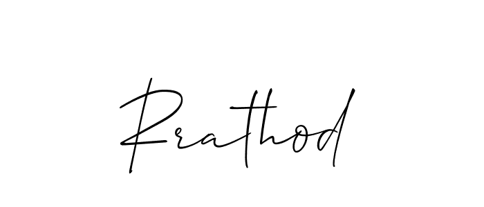 It looks lik you need a new signature style for name Rrathod. Design unique handwritten (Allison_Script) signature with our free signature maker in just a few clicks. Rrathod signature style 2 images and pictures png