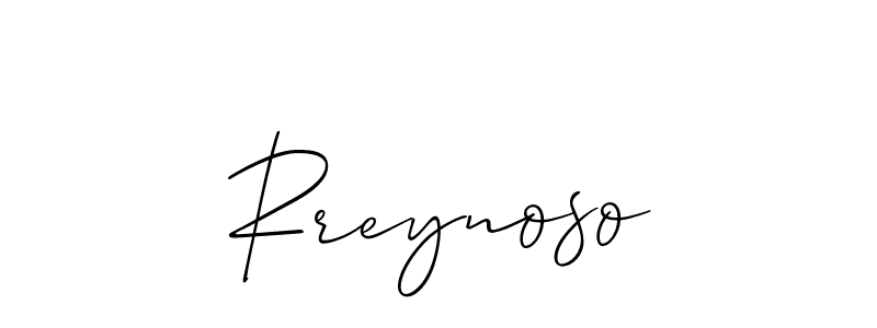 Similarly Allison_Script is the best handwritten signature design. Signature creator online .You can use it as an online autograph creator for name Rreynoso. Rreynoso signature style 2 images and pictures png