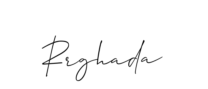 You should practise on your own different ways (Allison_Script) to write your name (Rrghada) in signature. don't let someone else do it for you. Rrghada signature style 2 images and pictures png