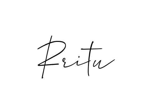 You should practise on your own different ways (Allison_Script) to write your name (Rritu) in signature. don't let someone else do it for you. Rritu signature style 2 images and pictures png