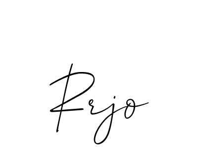 Also we have Rrjo name is the best signature style. Create professional handwritten signature collection using Allison_Script autograph style. Rrjo signature style 2 images and pictures png