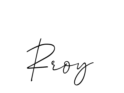 Also we have Rroy name is the best signature style. Create professional handwritten signature collection using Allison_Script autograph style. Rroy signature style 2 images and pictures png