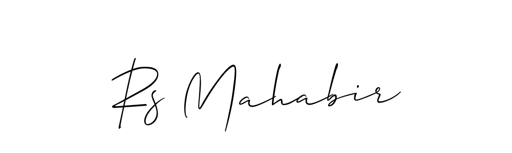 Also You can easily find your signature by using the search form. We will create Rs Mahabir name handwritten signature images for you free of cost using Allison_Script sign style. Rs Mahabir signature style 2 images and pictures png