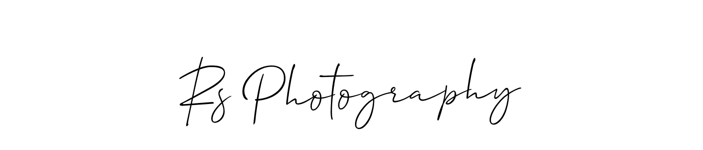 if you are searching for the best signature style for your name Rs Photography. so please give up your signature search. here we have designed multiple signature styles  using Allison_Script. Rs Photography signature style 2 images and pictures png