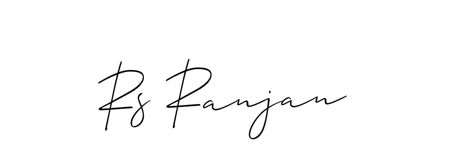 Make a beautiful signature design for name Rs Ranjan. Use this online signature maker to create a handwritten signature for free. Rs Ranjan signature style 2 images and pictures png