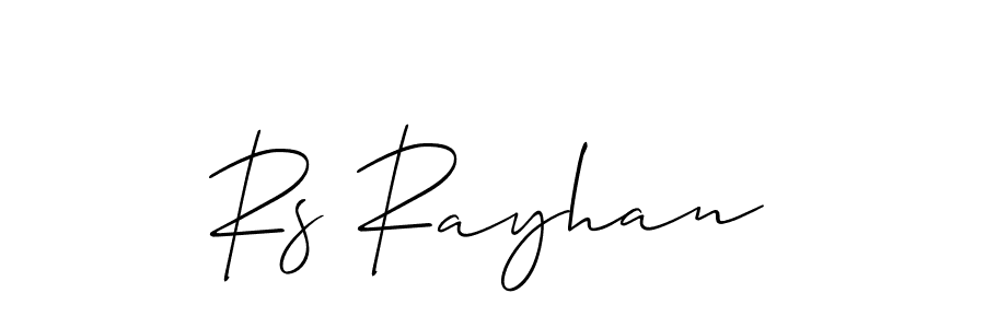 if you are searching for the best signature style for your name Rs Rayhan. so please give up your signature search. here we have designed multiple signature styles  using Allison_Script. Rs Rayhan signature style 2 images and pictures png