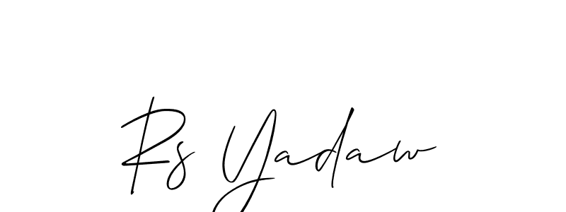 Check out images of Autograph of Rs Yadaw name. Actor Rs Yadaw Signature Style. Allison_Script is a professional sign style online. Rs Yadaw signature style 2 images and pictures png