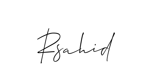 This is the best signature style for the Rsahid name. Also you like these signature font (Allison_Script). Mix name signature. Rsahid signature style 2 images and pictures png
