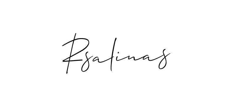 Here are the top 10 professional signature styles for the name Rsalinas. These are the best autograph styles you can use for your name. Rsalinas signature style 2 images and pictures png