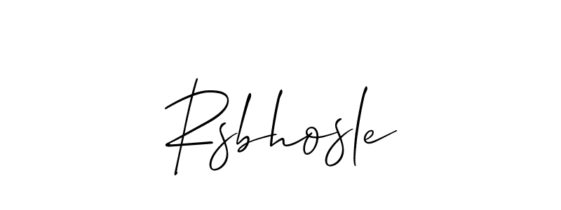 This is the best signature style for the Rsbhosle name. Also you like these signature font (Allison_Script). Mix name signature. Rsbhosle signature style 2 images and pictures png