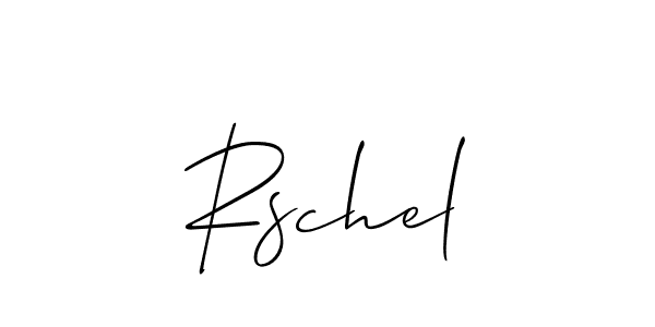 The best way (Allison_Script) to make a short signature is to pick only two or three words in your name. The name Rschel include a total of six letters. For converting this name. Rschel signature style 2 images and pictures png