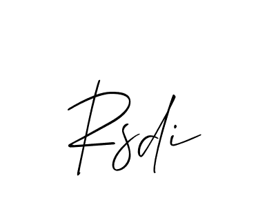 You can use this online signature creator to create a handwritten signature for the name Rsdi. This is the best online autograph maker. Rsdi signature style 2 images and pictures png