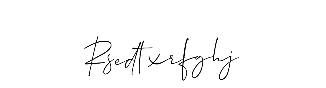 How to Draw Rsedtxrfghj signature style? Allison_Script is a latest design signature styles for name Rsedtxrfghj. Rsedtxrfghj signature style 2 images and pictures png