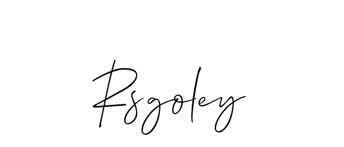 How to Draw Rsgoley signature style? Allison_Script is a latest design signature styles for name Rsgoley. Rsgoley signature style 2 images and pictures png