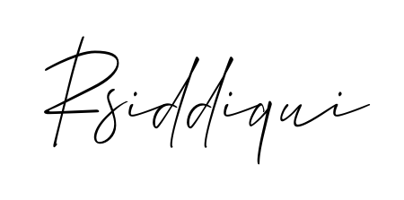Create a personalized artistic stamp with Rsiddiqui in Allison_Script font. Perfect for visual artists, designers, and influencers. Rsiddiqui signature style 2 images and pictures png