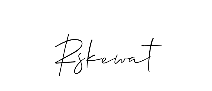 Check out images of Autograph of Rskewat name. Actor Rskewat Signature Style. Allison_Script is a professional sign style online. Rskewat signature style 2 images and pictures png