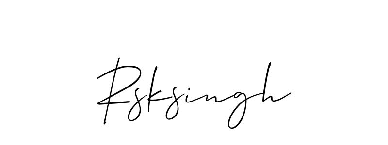 This is the best signature style for the Rsksingh name. Also you like these signature font (Allison_Script). Mix name signature. Rsksingh signature style 2 images and pictures png