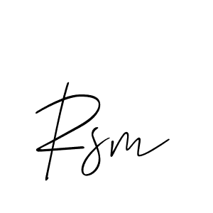 Similarly Allison_Script is the best handwritten signature design. Signature creator online .You can use it as an online autograph creator for name Rsm. Rsm signature style 2 images and pictures png