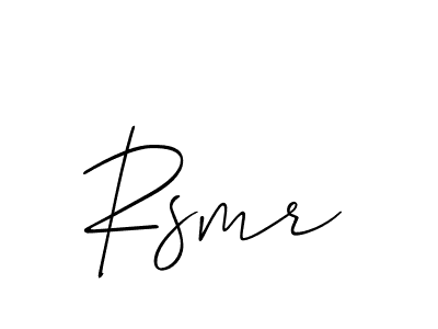How to Draw Rsmr signature style? Allison_Script is a latest design signature styles for name Rsmr. Rsmr signature style 2 images and pictures png