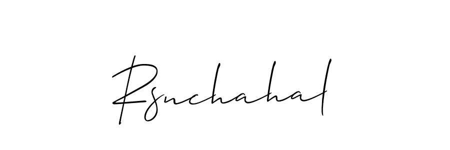 Similarly Allison_Script is the best handwritten signature design. Signature creator online .You can use it as an online autograph creator for name Rsnchahal. Rsnchahal signature style 2 images and pictures png