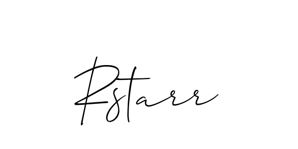 You should practise on your own different ways (Allison_Script) to write your name (Rstarr) in signature. don't let someone else do it for you. Rstarr signature style 2 images and pictures png