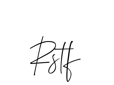 Similarly Allison_Script is the best handwritten signature design. Signature creator online .You can use it as an online autograph creator for name Rstf. Rstf signature style 2 images and pictures png