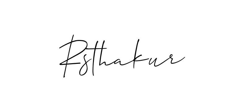 You can use this online signature creator to create a handwritten signature for the name Rsthakur. This is the best online autograph maker. Rsthakur signature style 2 images and pictures png