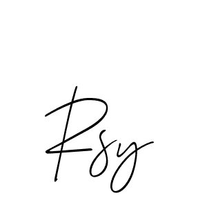 Similarly Allison_Script is the best handwritten signature design. Signature creator online .You can use it as an online autograph creator for name Rsy. Rsy signature style 2 images and pictures png