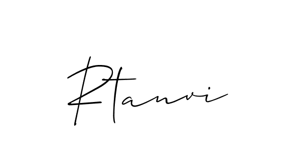 Make a beautiful signature design for name Rtanvi. Use this online signature maker to create a handwritten signature for free. Rtanvi signature style 2 images and pictures png