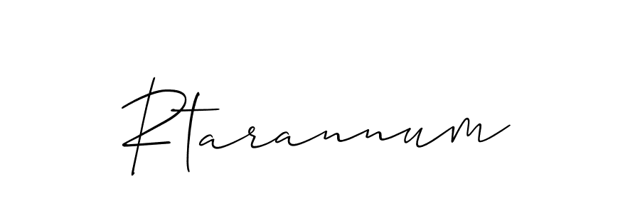 How to make Rtarannum signature? Allison_Script is a professional autograph style. Create handwritten signature for Rtarannum name. Rtarannum signature style 2 images and pictures png