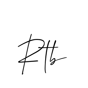 How to make Rtb name signature. Use Allison_Script style for creating short signs online. This is the latest handwritten sign. Rtb signature style 2 images and pictures png