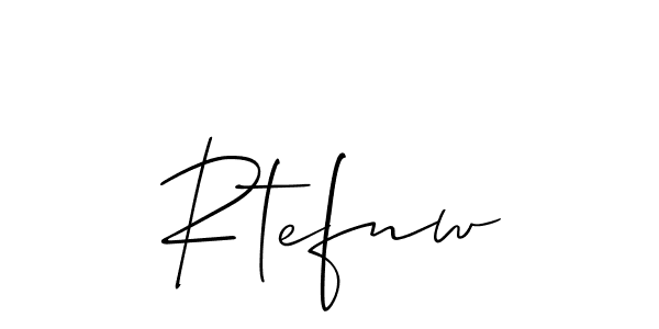 Also You can easily find your signature by using the search form. We will create Rtefnw name handwritten signature images for you free of cost using Allison_Script sign style. Rtefnw signature style 2 images and pictures png