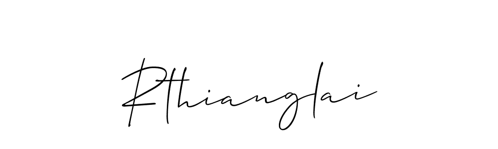 Similarly Allison_Script is the best handwritten signature design. Signature creator online .You can use it as an online autograph creator for name Rthianglai. Rthianglai signature style 2 images and pictures png