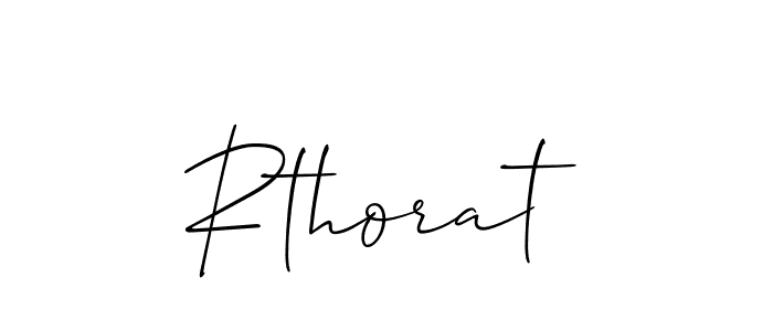 How to Draw Rthorat signature style? Allison_Script is a latest design signature styles for name Rthorat. Rthorat signature style 2 images and pictures png