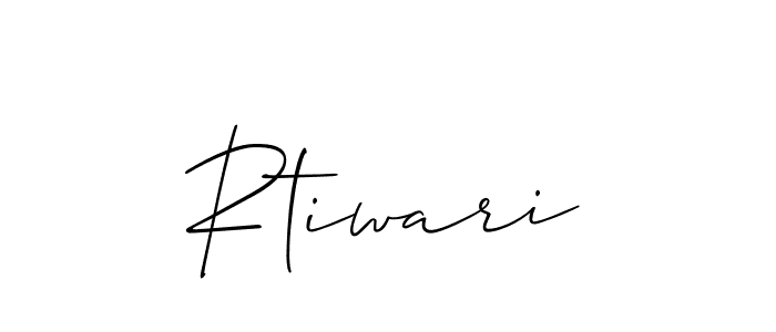 This is the best signature style for the Rtiwari name. Also you like these signature font (Allison_Script). Mix name signature. Rtiwari signature style 2 images and pictures png