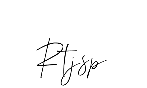 Make a beautiful signature design for name Rtjsp. Use this online signature maker to create a handwritten signature for free. Rtjsp signature style 2 images and pictures png
