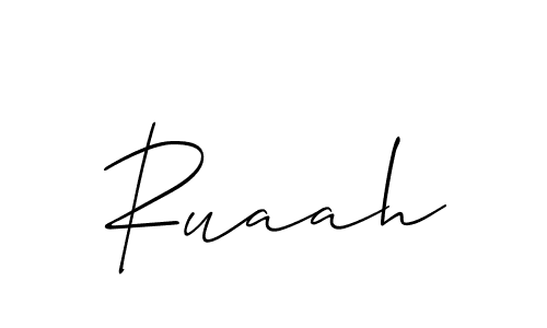 if you are searching for the best signature style for your name Ruaah. so please give up your signature search. here we have designed multiple signature styles  using Allison_Script. Ruaah signature style 2 images and pictures png