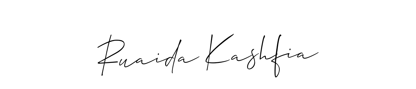 Make a short Ruaida Kashfia signature style. Manage your documents anywhere anytime using Allison_Script. Create and add eSignatures, submit forms, share and send files easily. Ruaida Kashfia signature style 2 images and pictures png
